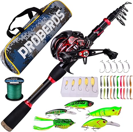 Salt water fresh water combo fishing Pole