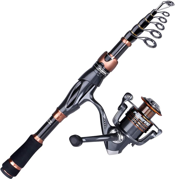 Telescoping fishing pole