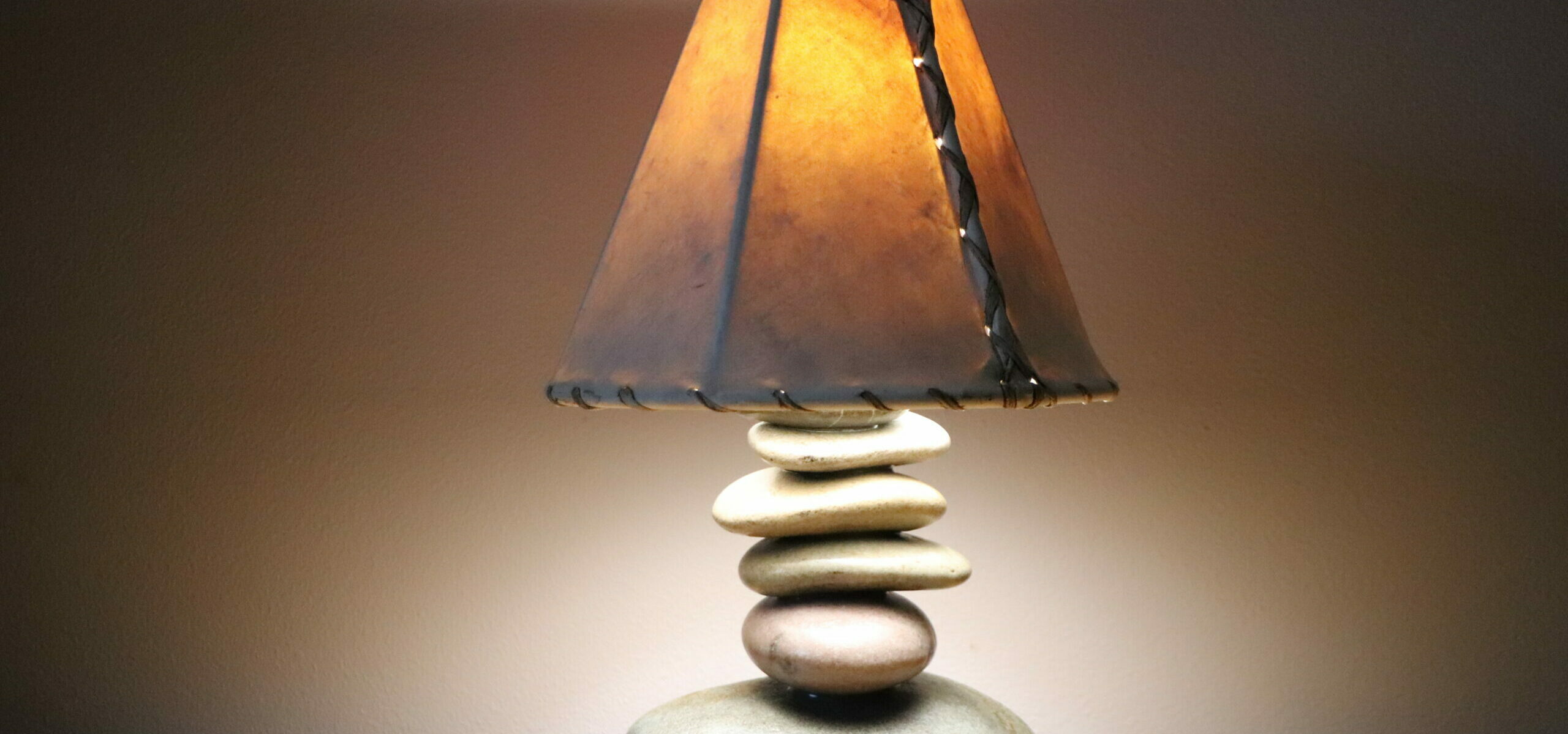 River Rock Lamps