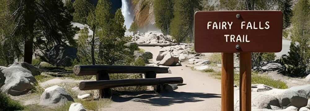 The Fairy Falls Trail In Yellowstone National Park